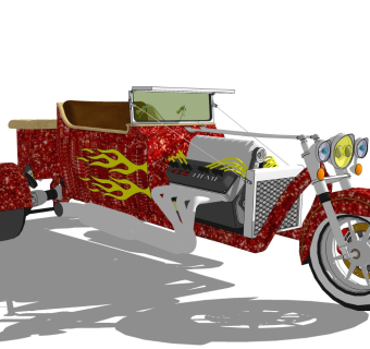 超精细汽车模型 改装车